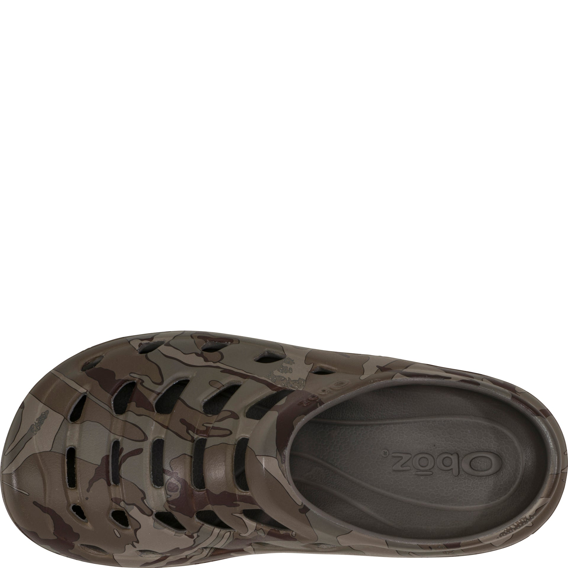 Whakatā Coast top view showing molded upper construction, slip on closure system, and full forefoot coverage