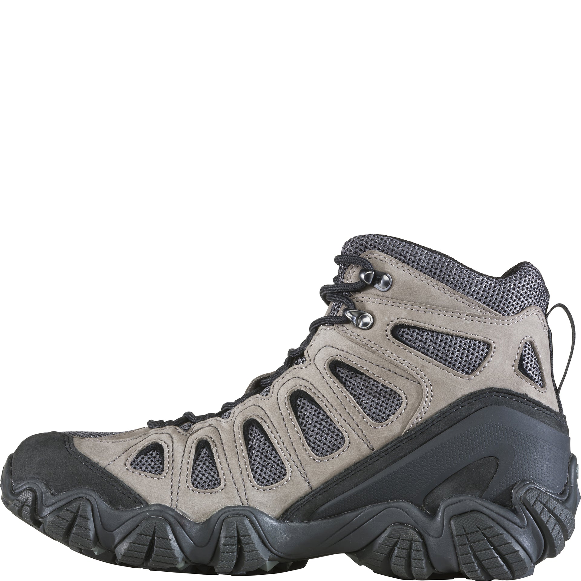 Men’s Sawtooth II Mid boot, inside view showing cushioned dual-density midsole