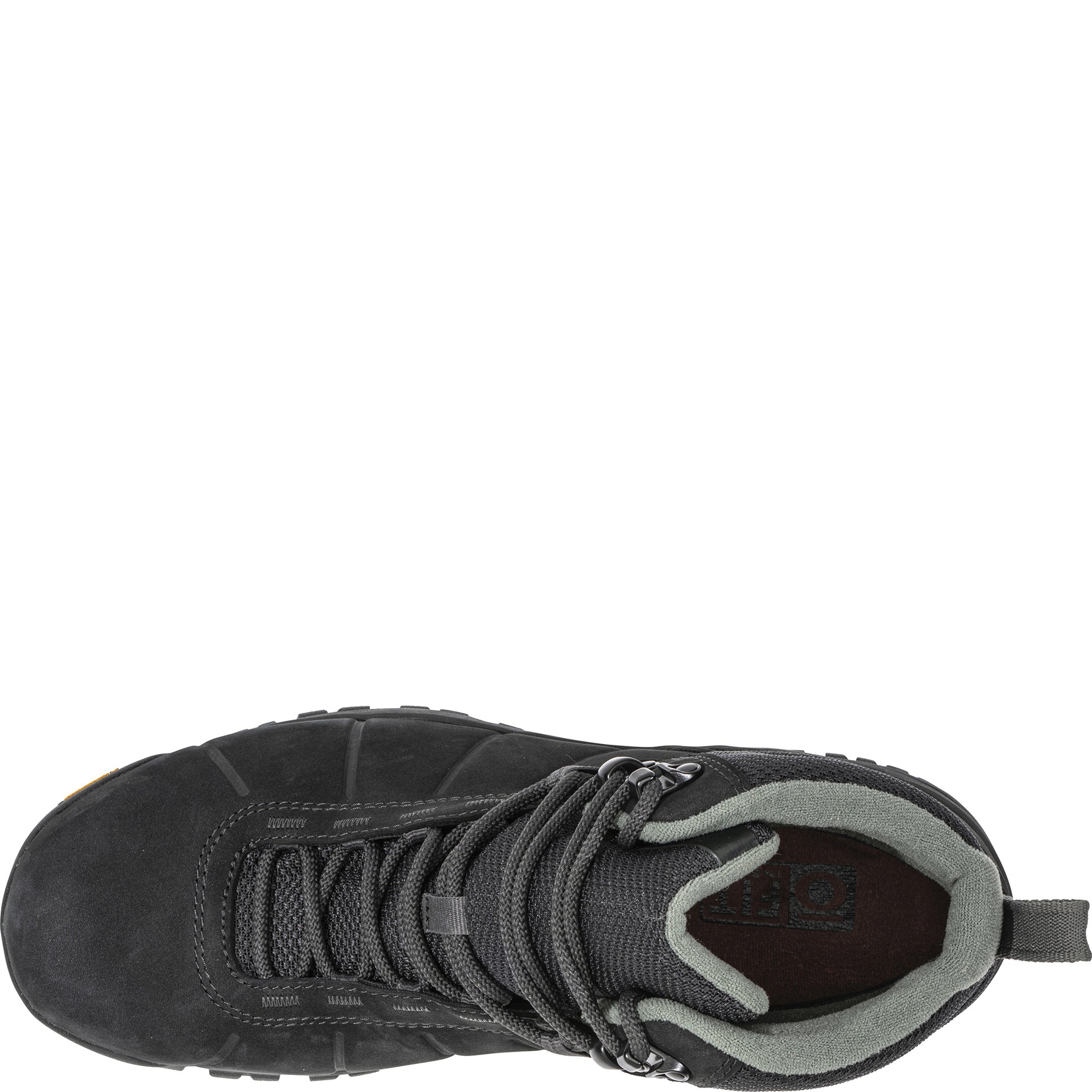 Top view of the Andesite Mid Insulated Waterproof boot showing the lace system, padded tongue and O Fit insole