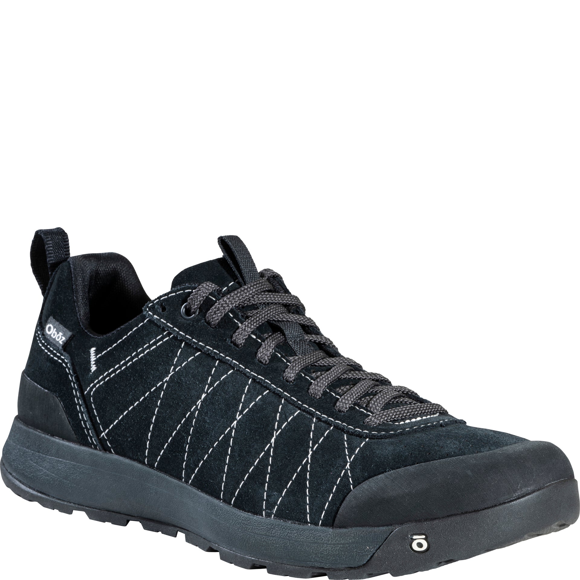 Angled view of the Bozeman II Low shoe showing the low profile, lace system, and casual outdoor design