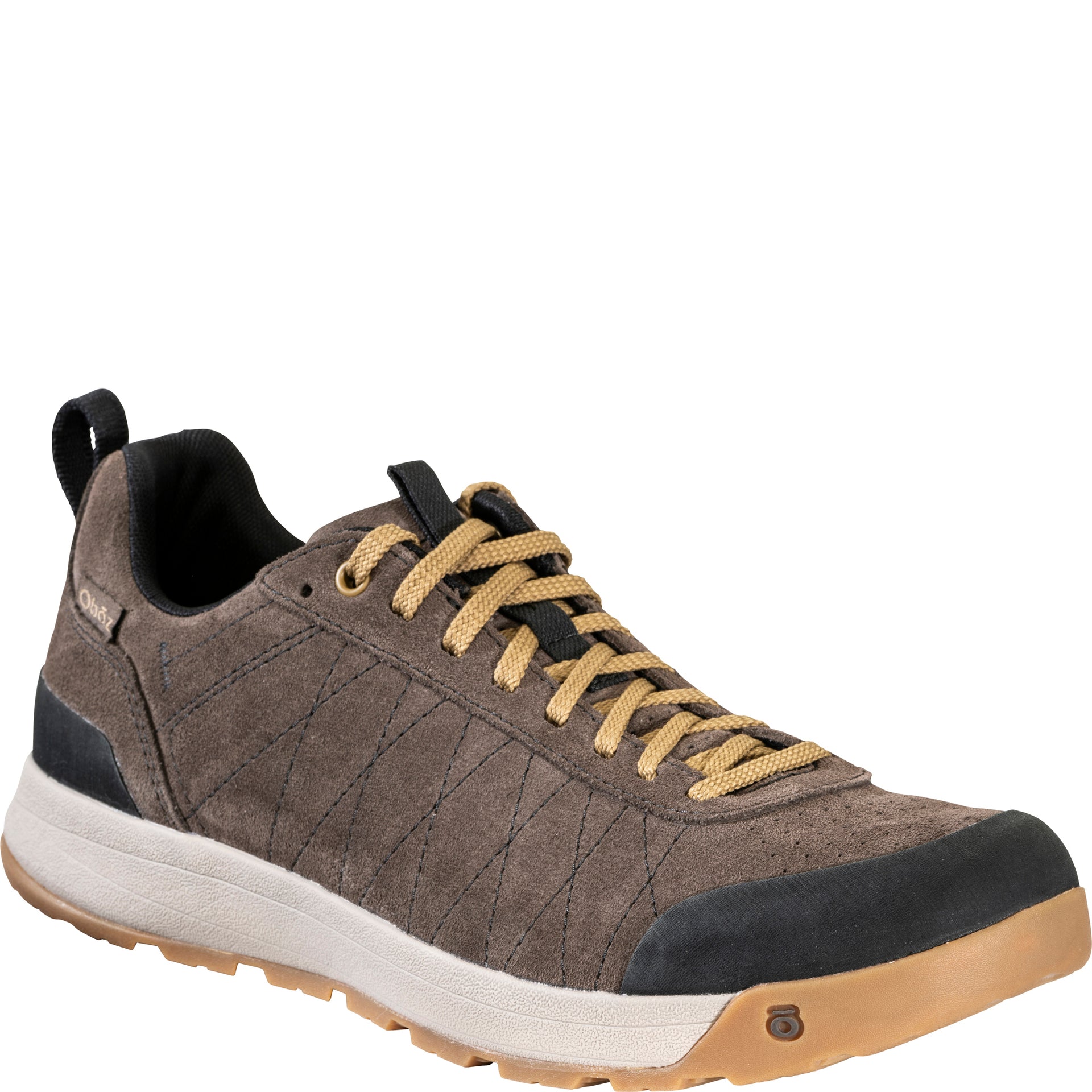 Angled view of the Bozeman II Low shoe showing the low profile, lace system, and casual outdoor design