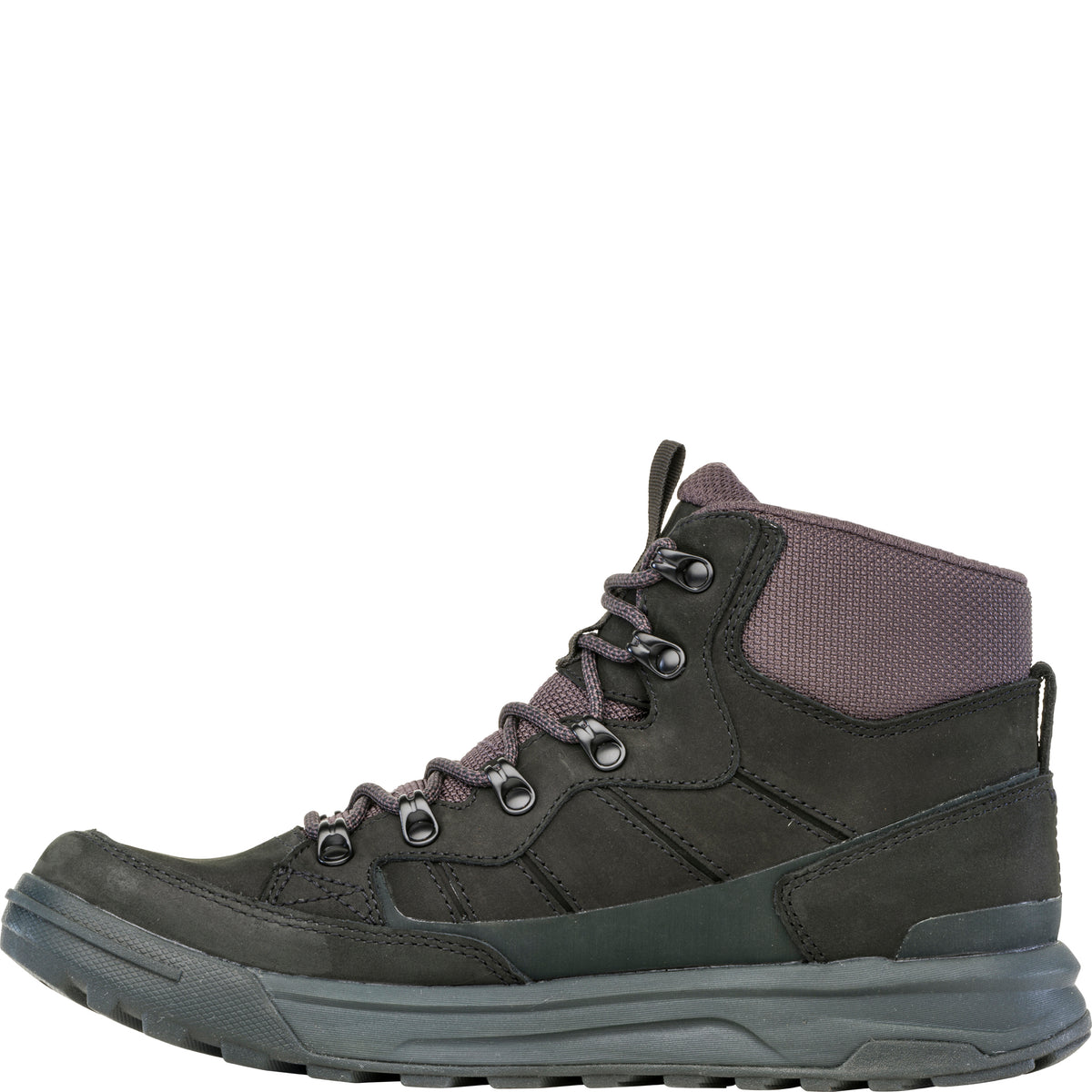 OBOZ Burke mid leather waterproof Outdoor Men\'s granite Hiking Boots Oboz Men main image 4