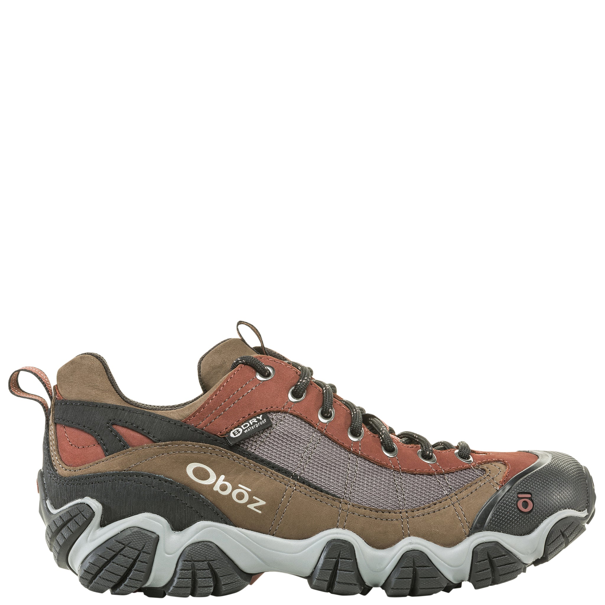 Firebrand II Men’s Waterproof Hiking Shoe – Rust/Brown Oboz Firebrand II Low Waterproof Hiking Shoes (Men main image 3