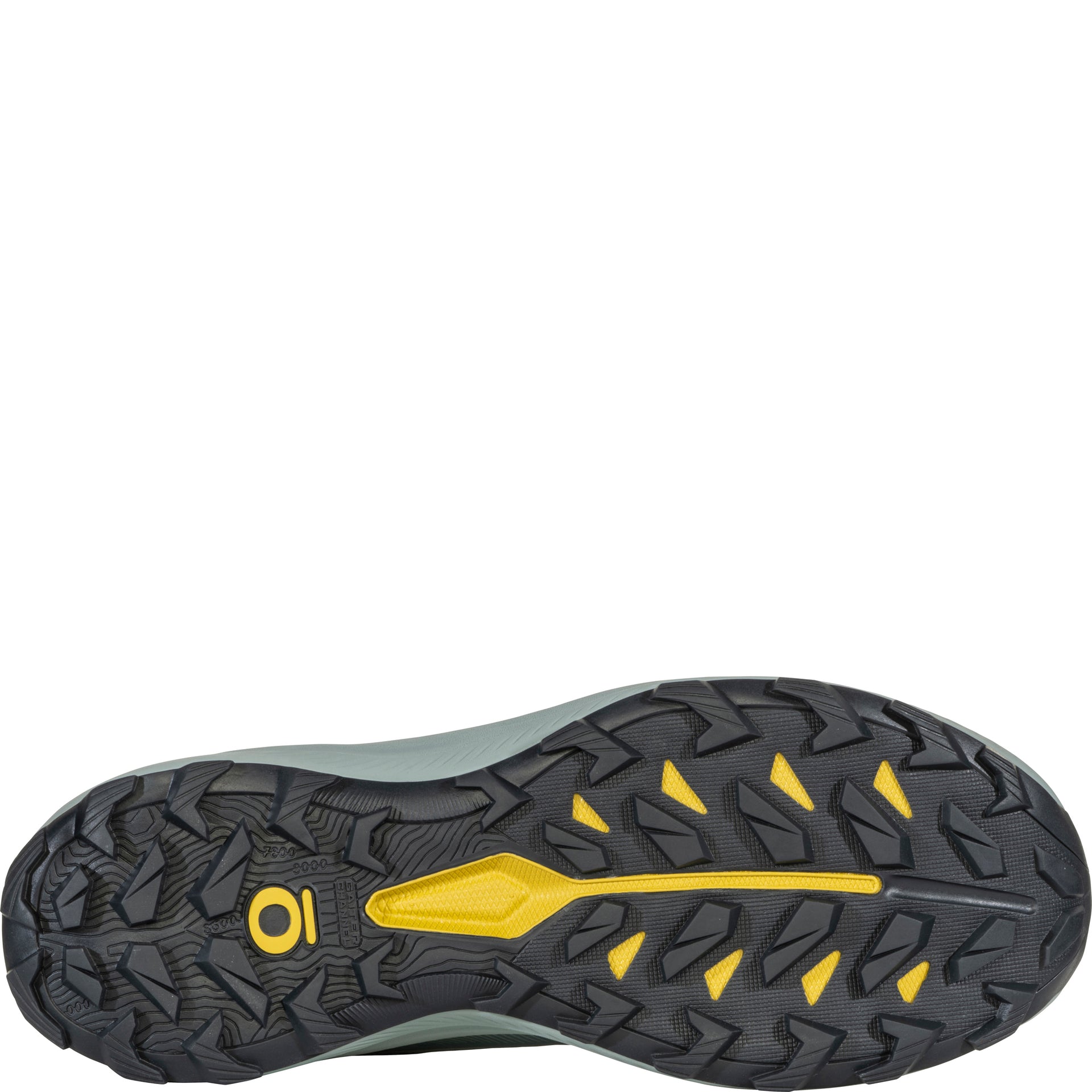 Men’s Katabatic LT Mid GORE-TEX Waterproof boot, bottom view showing the Trail Tread outsole