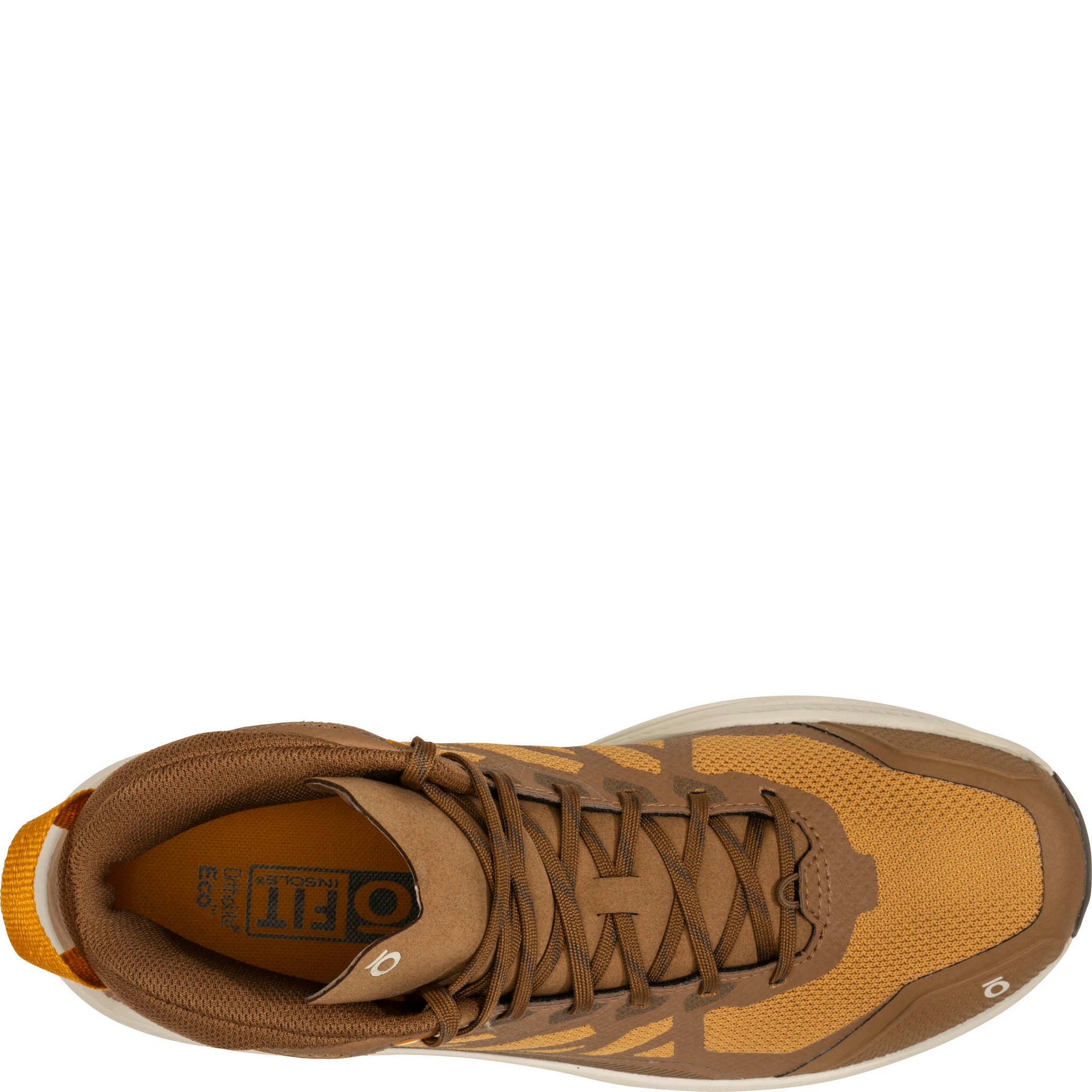 Men’s Katabatic LT Mid GORE-TEX Waterproof boot, top view showing the lace-up closure and O Fit insole