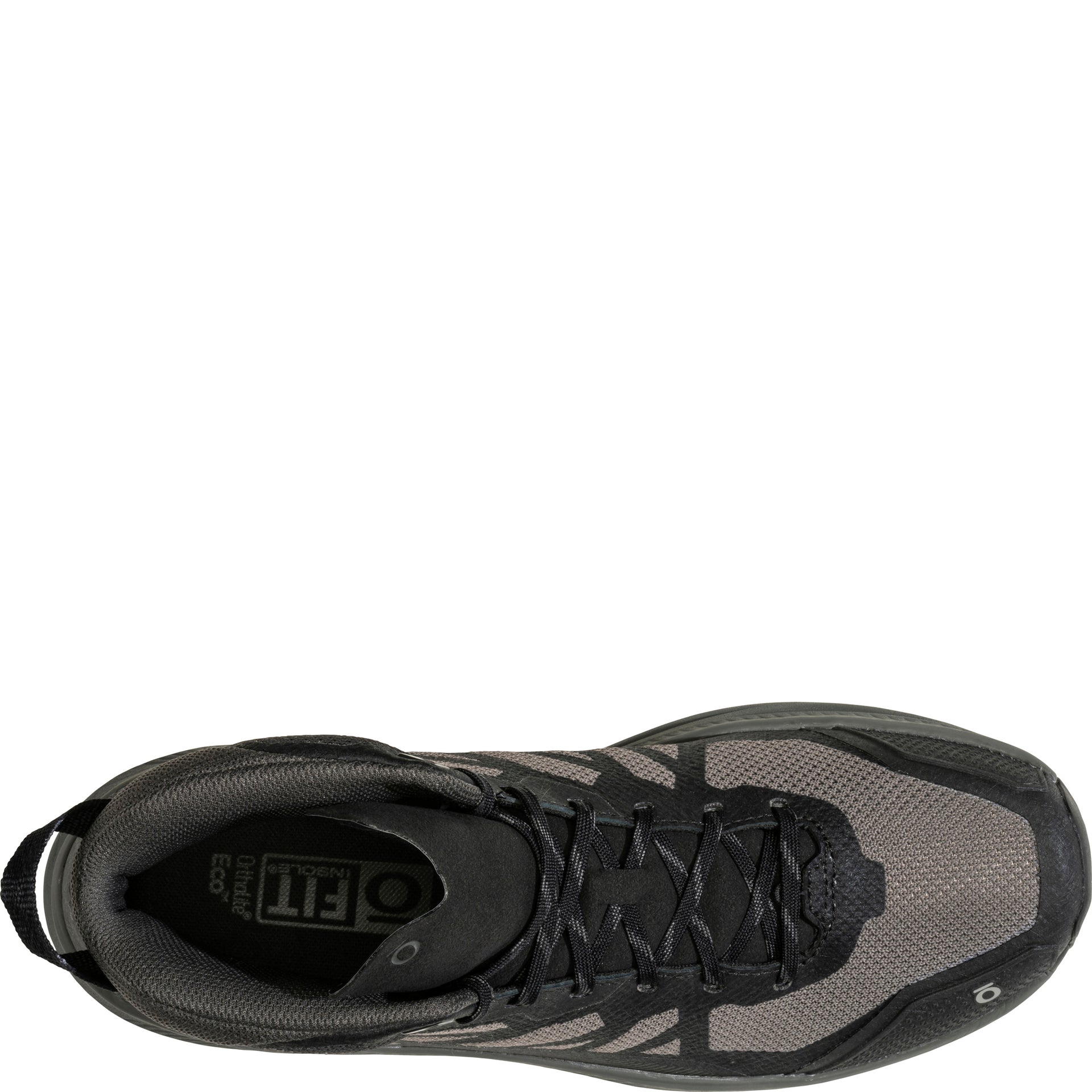 Men’s Katabatic LT Mid GORE-TEX Waterproof boot, top view showing the lace-up closure and O Fit insole