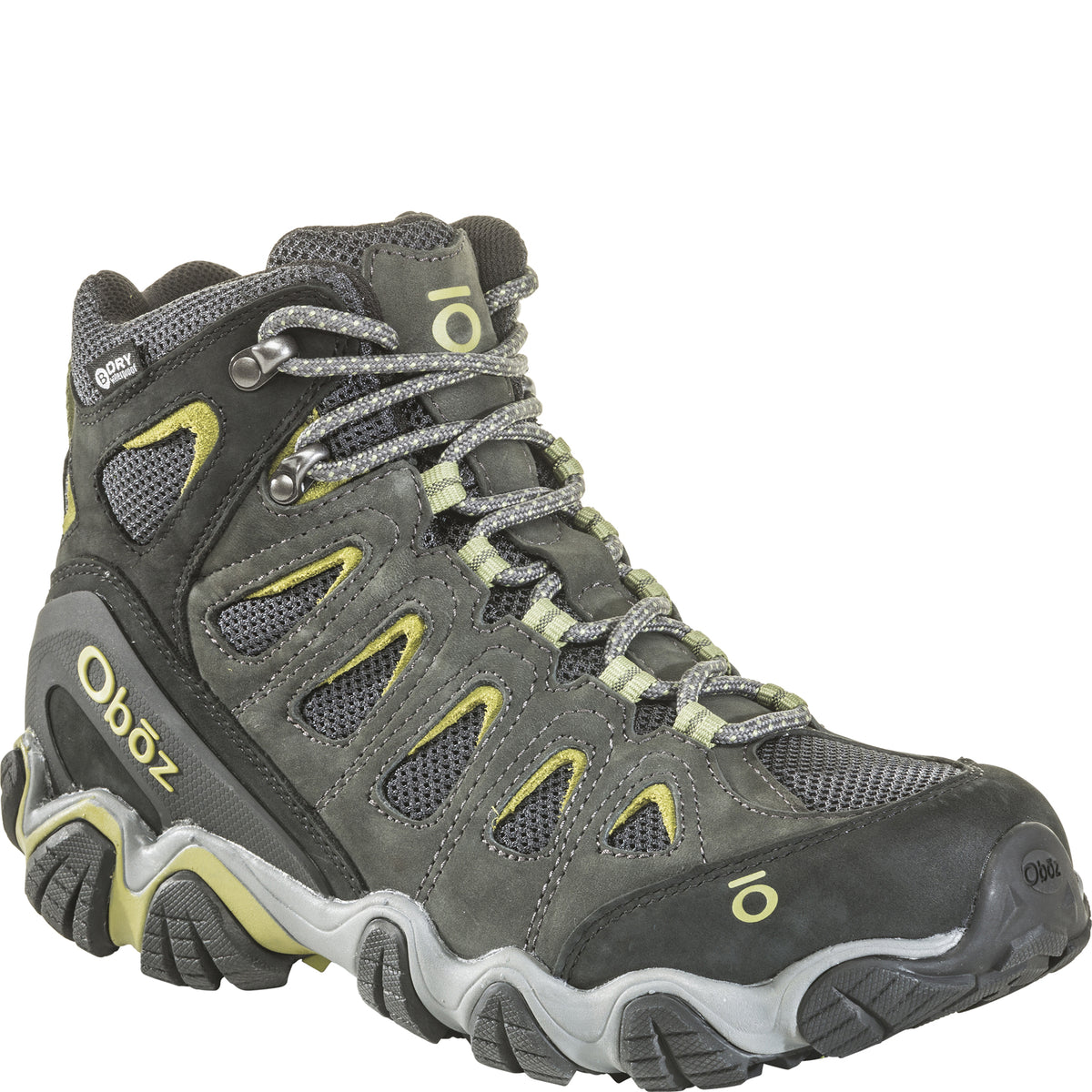 Oboz Sawtooth II Low B-DRY Mens 10.5 Wide Hiking Shoes Olive Black Waterproof Men main image 2