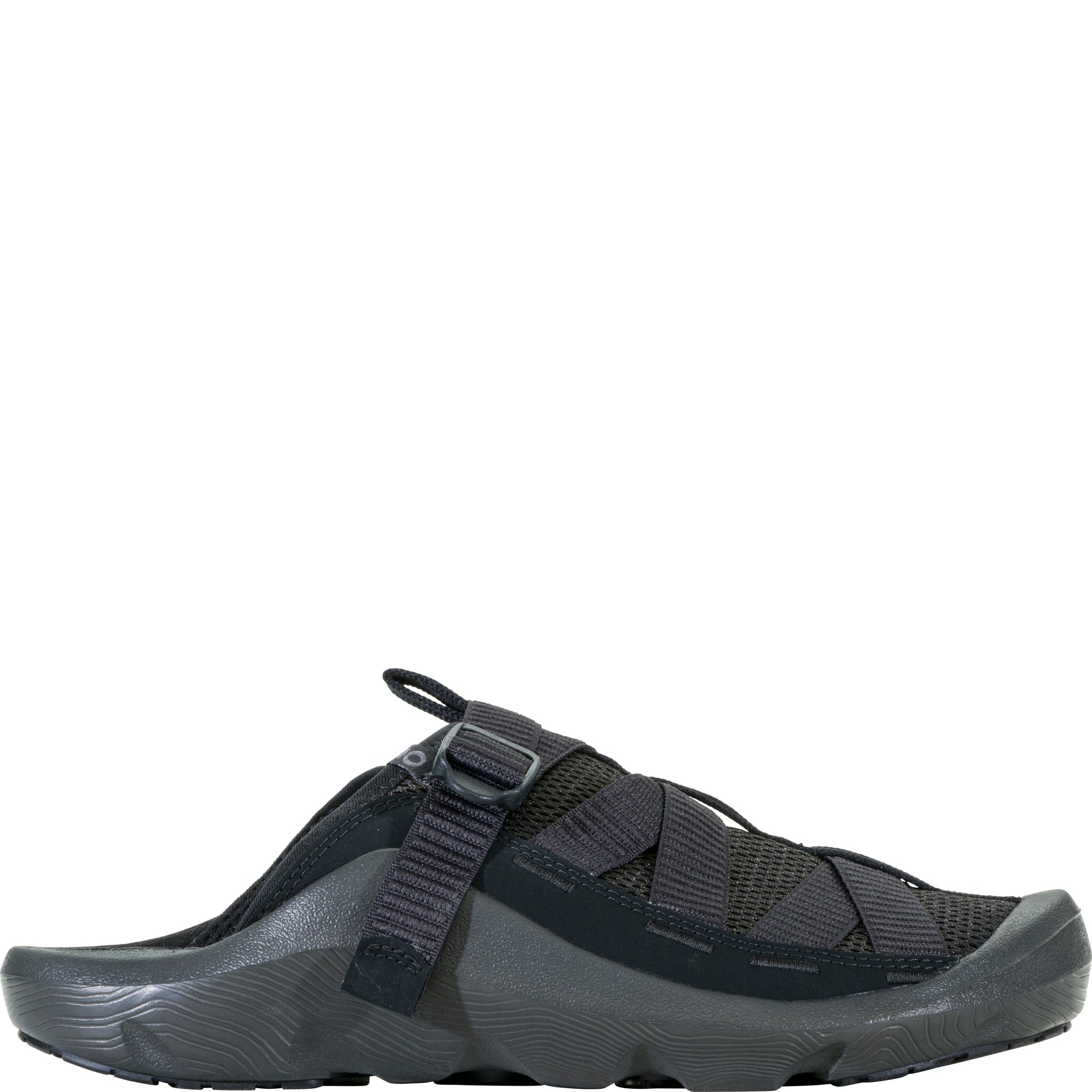 Oboz Whakata Town Slide Sandal Mens 10 Olive Green Excellent Woven Suede Whakata Coast | Oboz Footwear main image 2