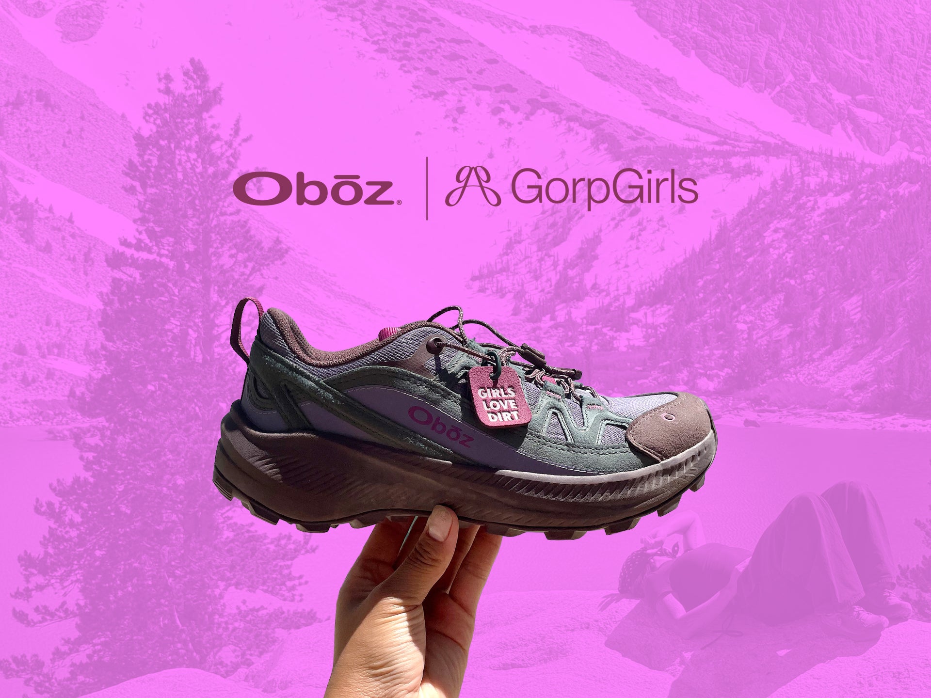 Oboz and Gorp Girls collaboration footwear.