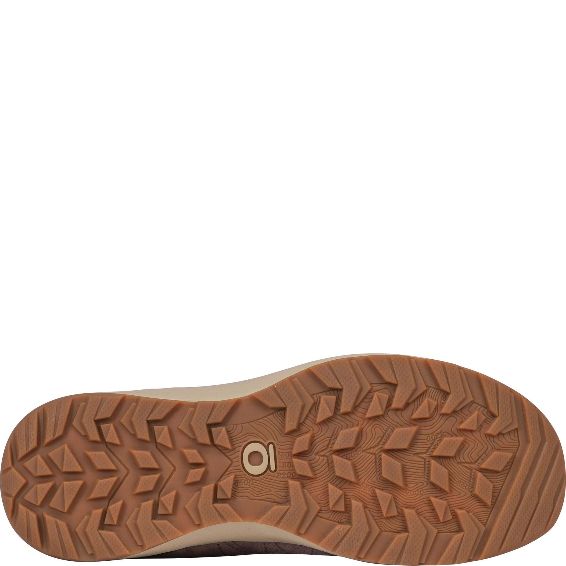 Bottom view of the Oboz Women's Bozeman II Low Trail Tread™ outsole