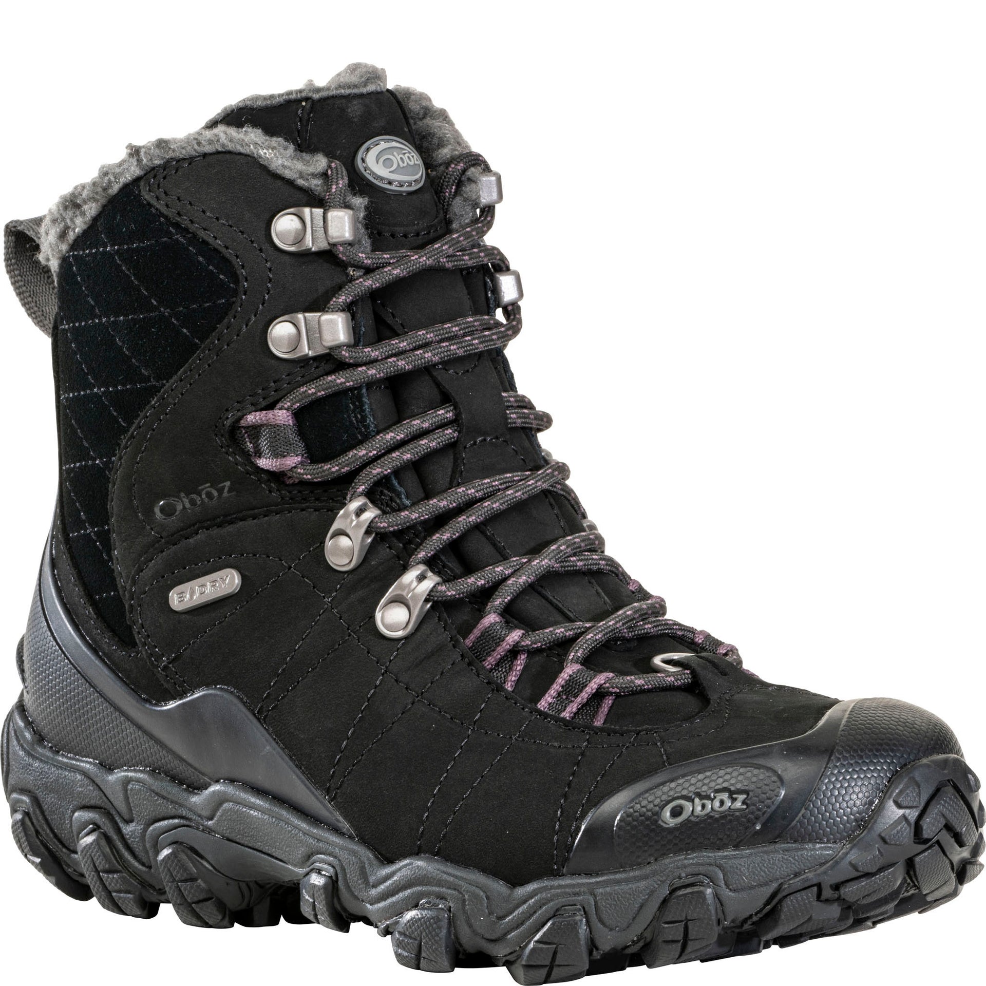 Women's Bridger 7" Insulated B-Dry angled view highlighting insulated construction and reinforced overlays for durability