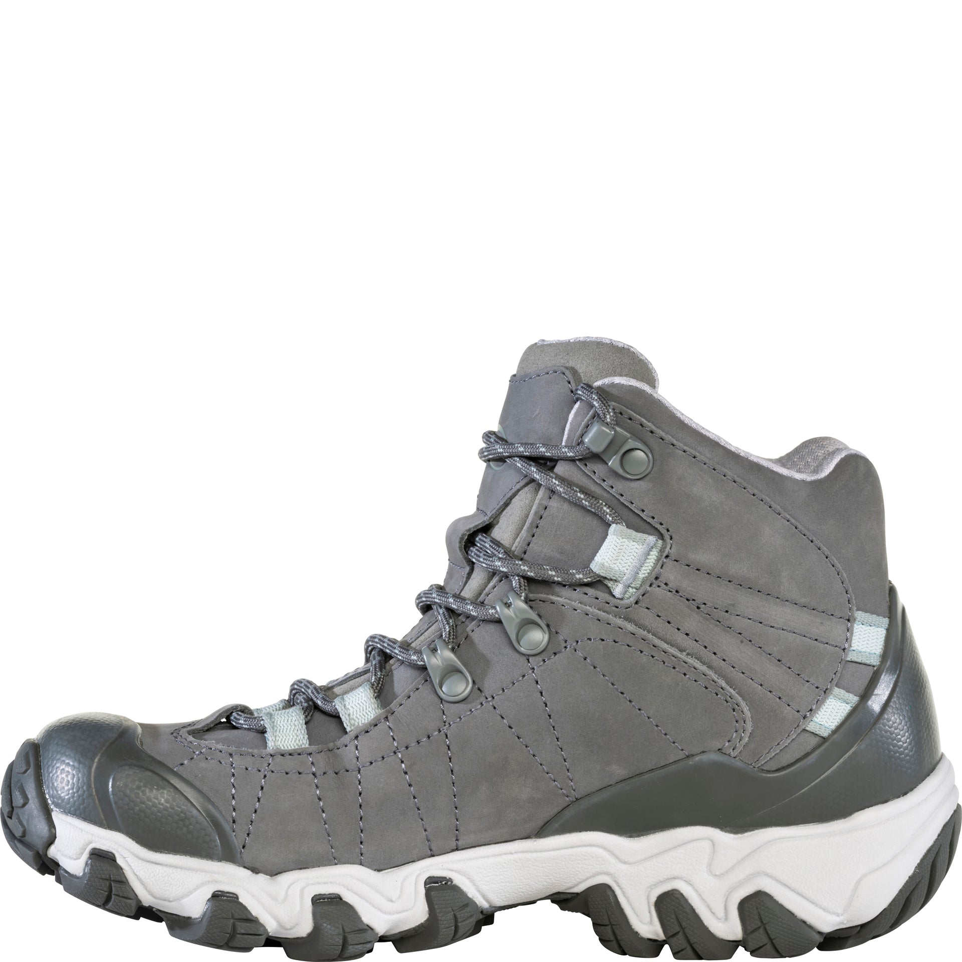 Women's Bridger Mid inside view showing the supportive midsole