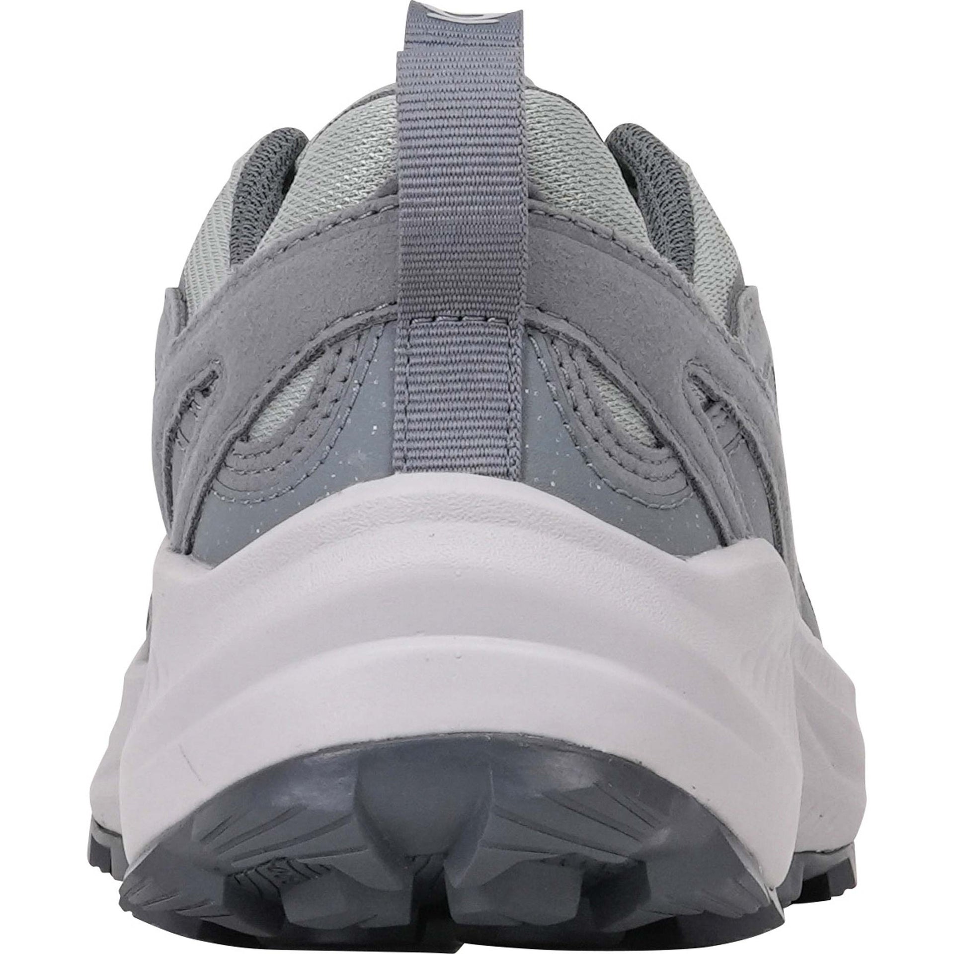 Rear view of the Oboz Women's Crosscut casual hiking shoe in Rain