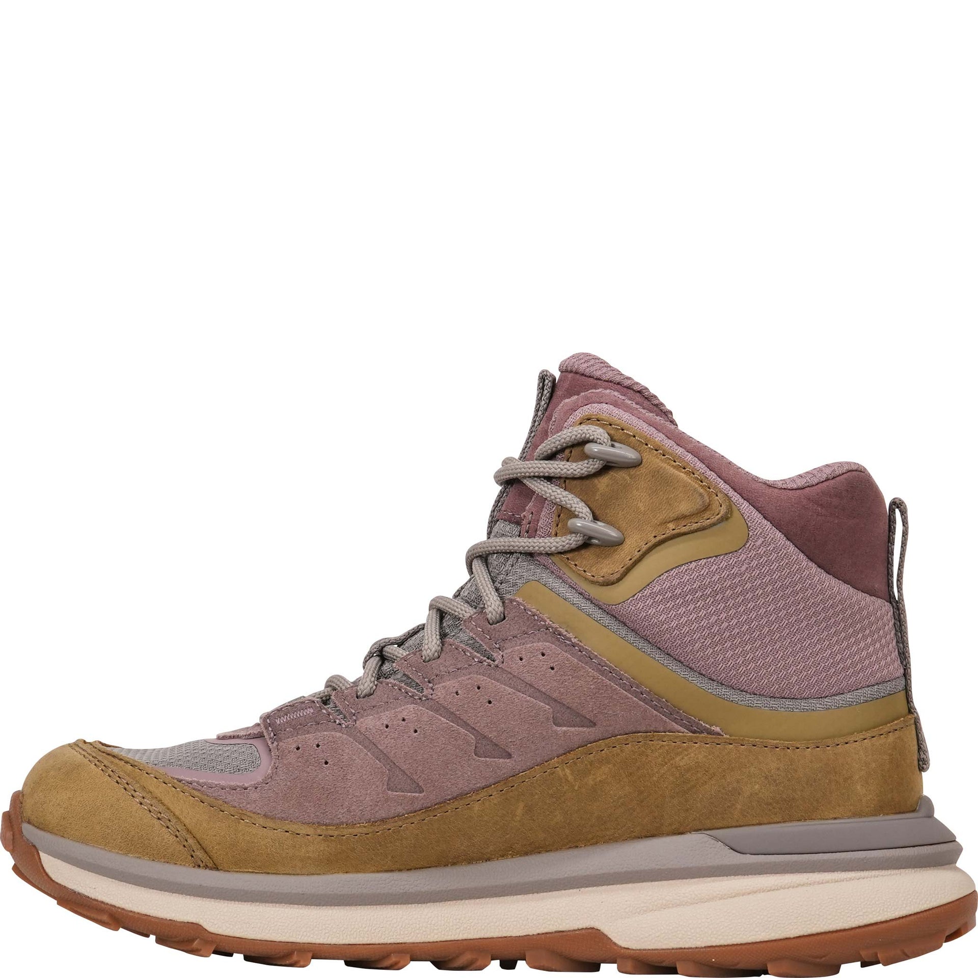Inside view of the Oboz Women's Hyalite Mid Waterproof hiking boot.
