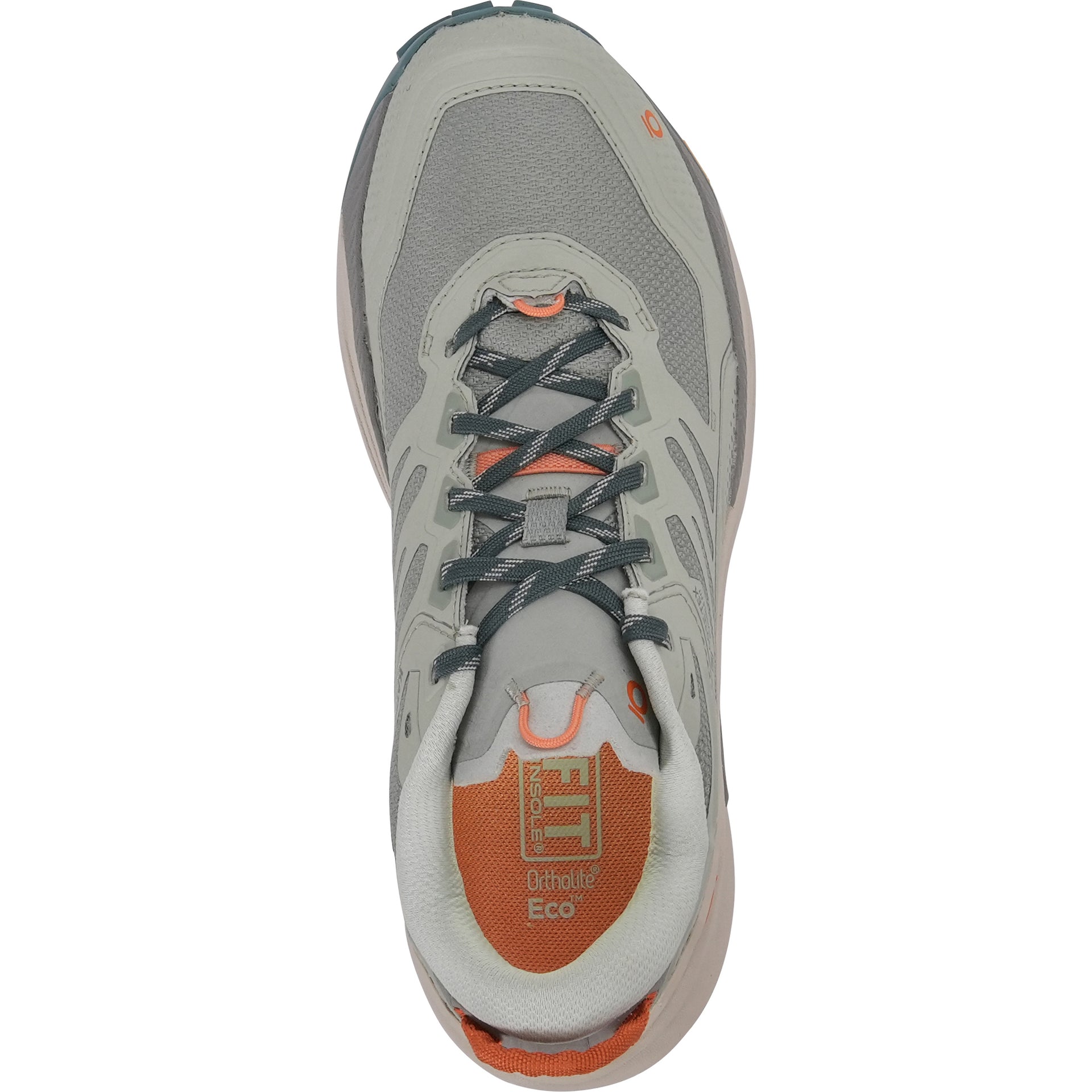 Women's Katabatic RT Low GTX Waterproof top view showing upper construction, lace closure, and streamlined toe box profile