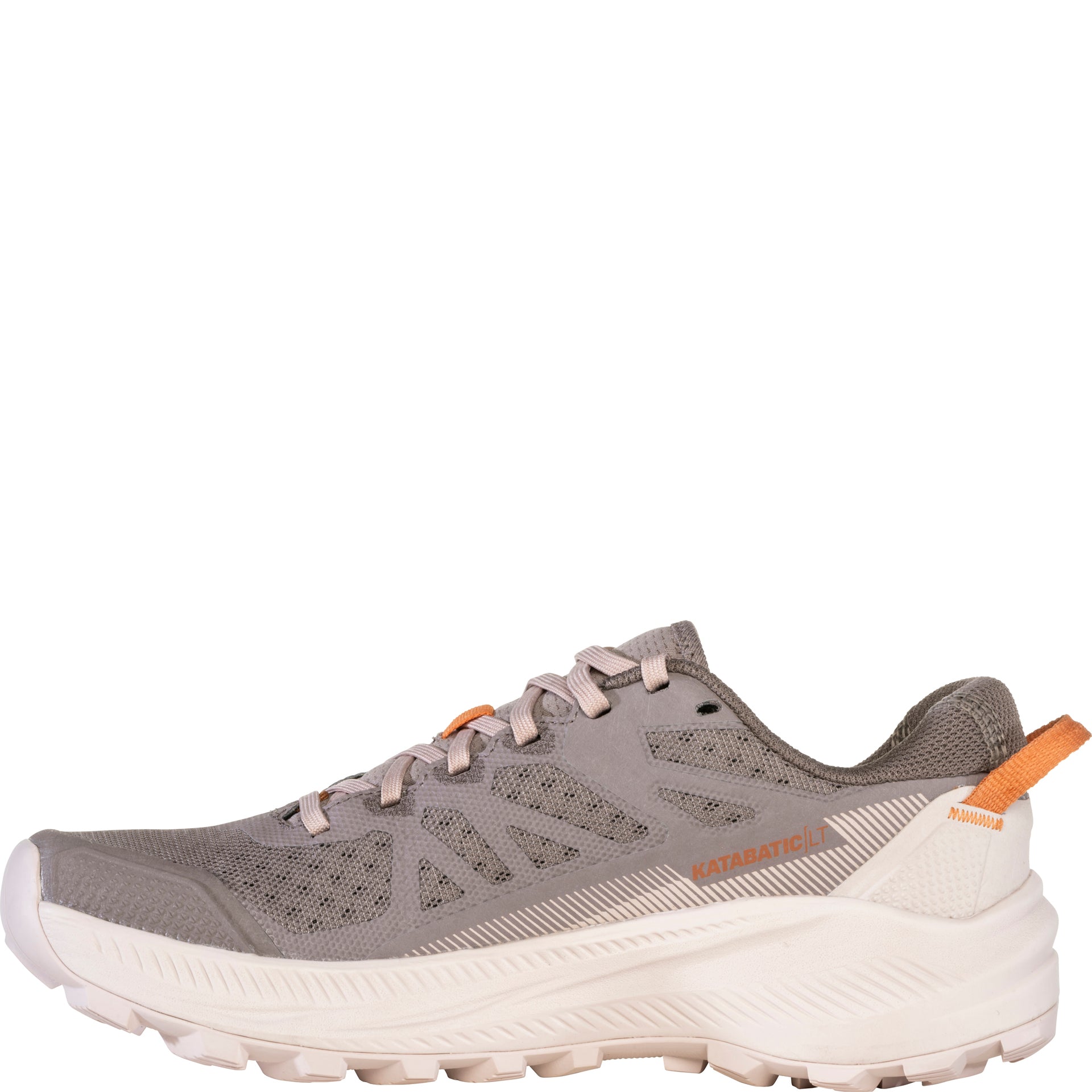 Inside view of the Katabatic LT Low shoe showing the shoe logo