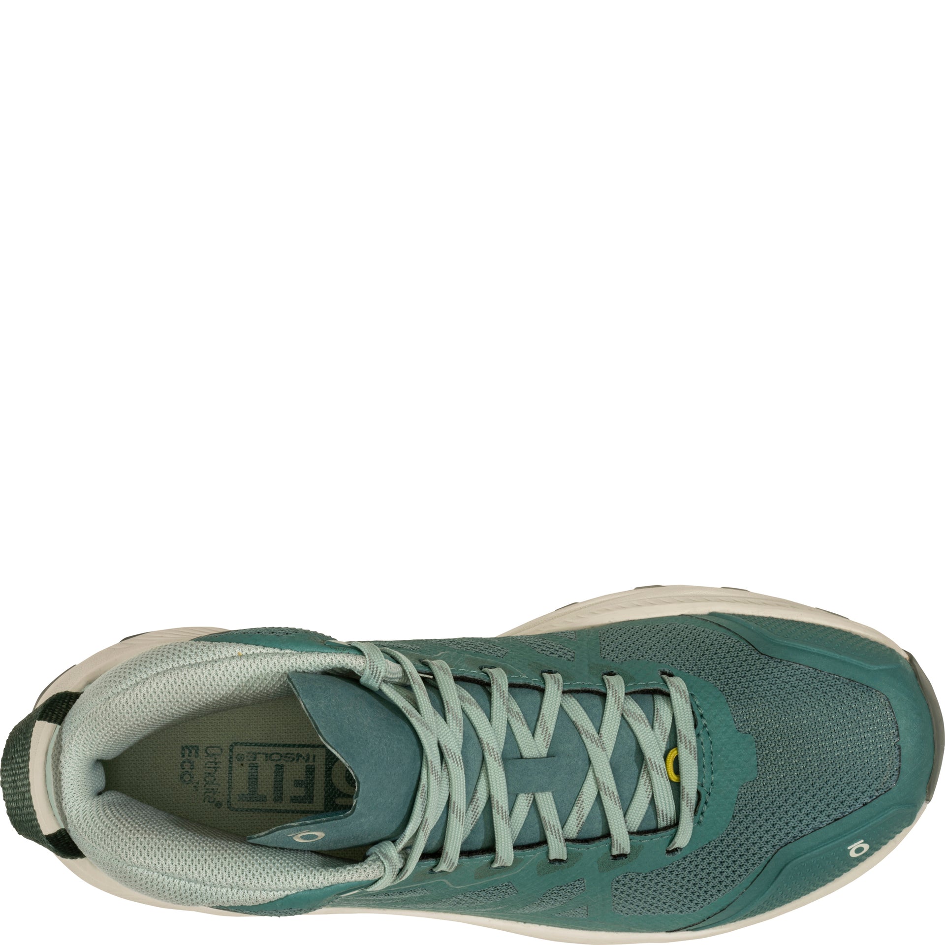 Women's Katabatic LT Mid GTX Waterproof top view showing upper construction, lace closure, and streamlined toe box profile