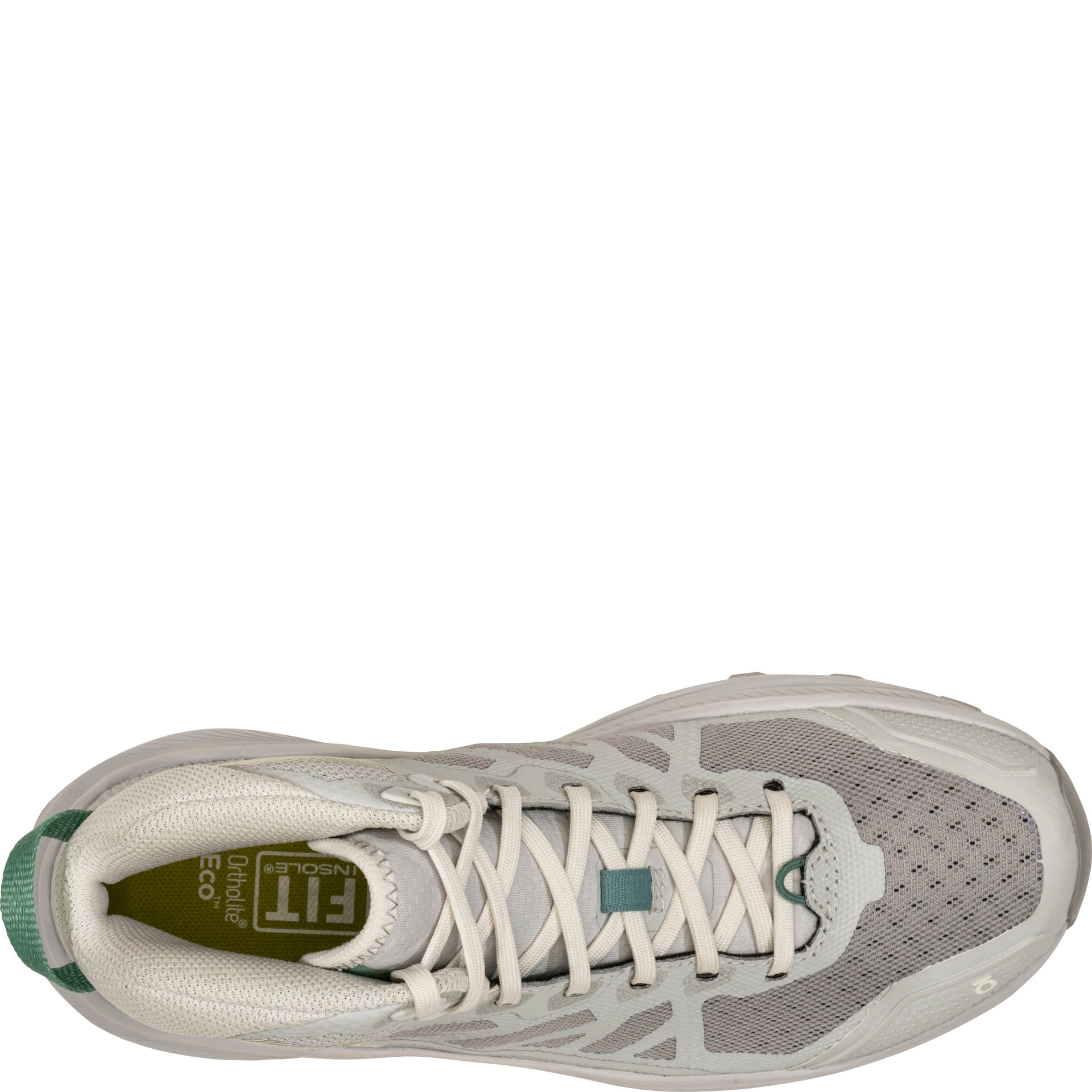 Women's Katabatic LT Mid top view showing mesh upper construction and lace closure system