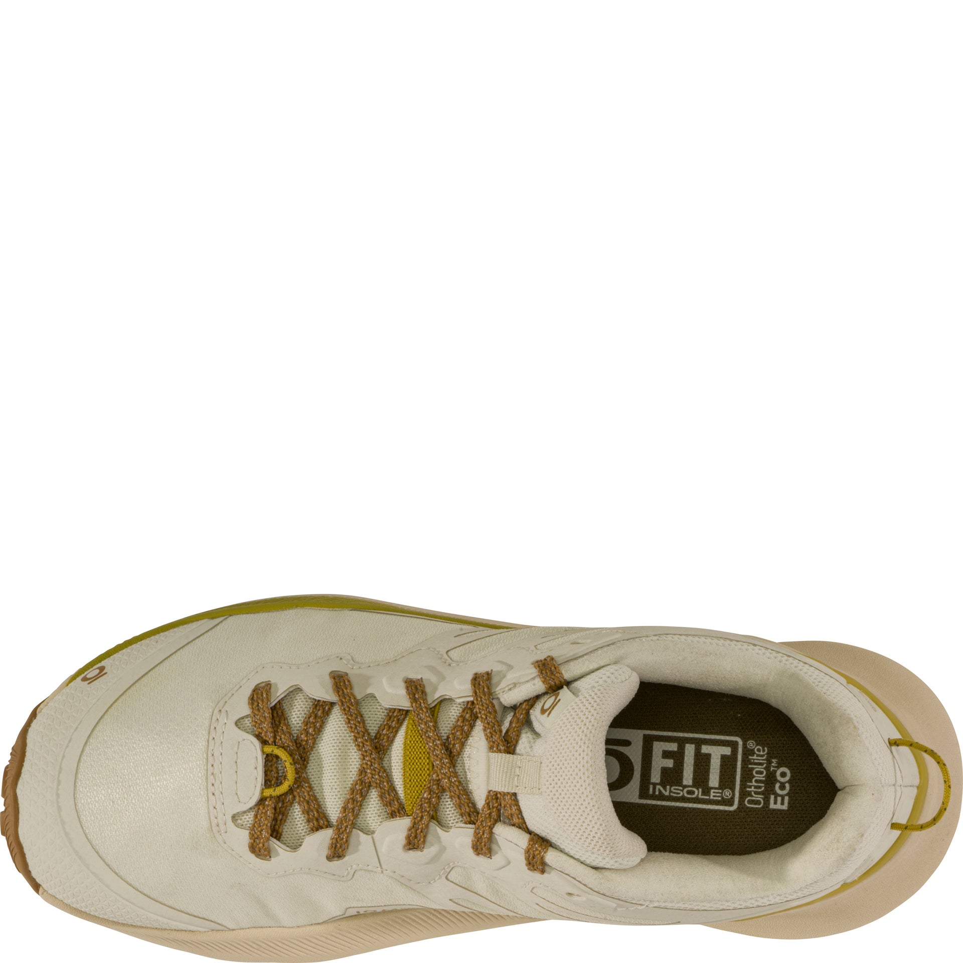 Women's Katabatic Wind Low top view showing upper construction, lace closure, and streamlined toe box profile