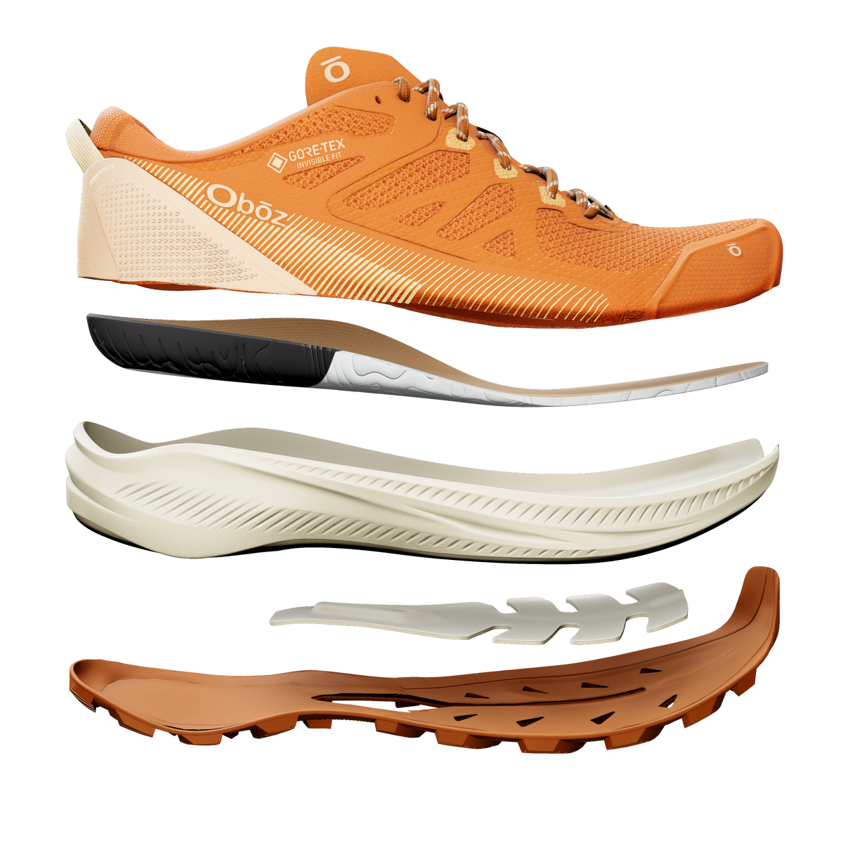 Oboz Katabatic LT GTX blow apart image